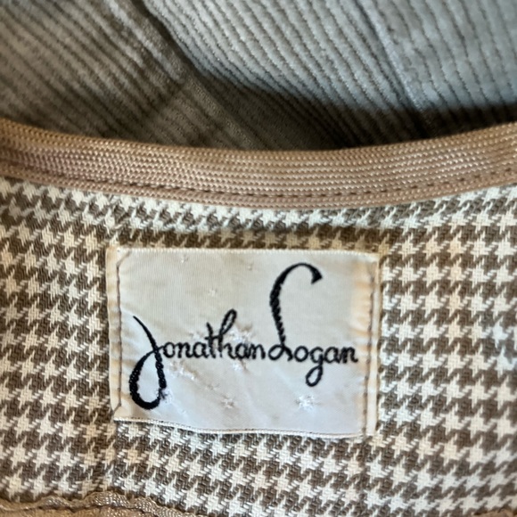 Vintage Cropped Houndstooth Jacket - Picture 8 of 10